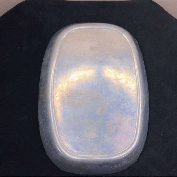 Give Us This Day Our Daily Bread Plate Wilton Silver Pewter Platter Vintage - Picture 9 of 10